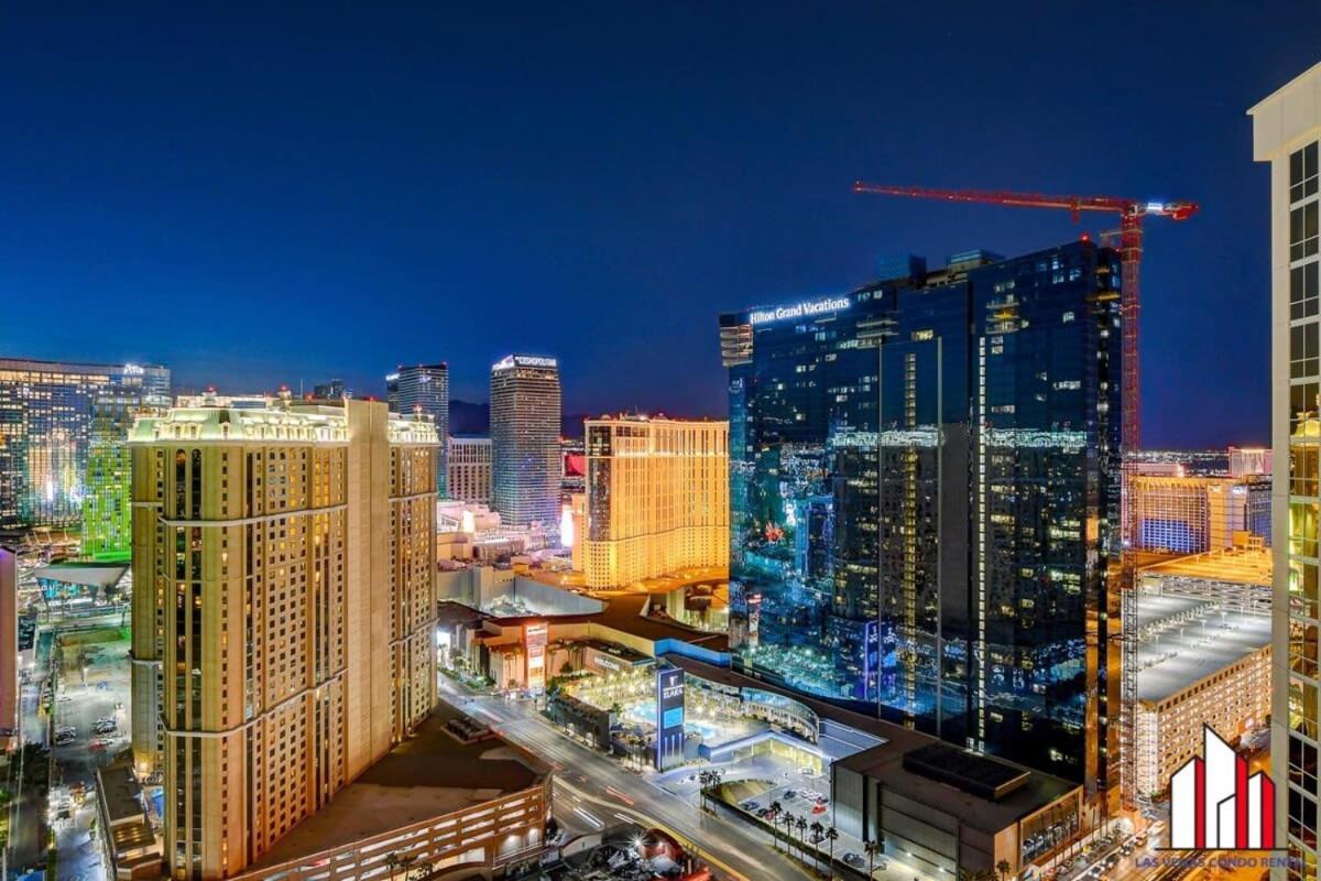 Mgm Signature-33-709 F1 Track & Strip View Balcony Las Vegas Extérieur photo