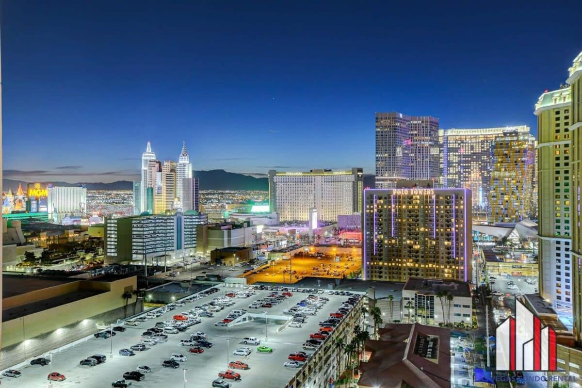 Mgm Signature-33-709 F1 Track & Strip View Balcony Las Vegas Extérieur photo