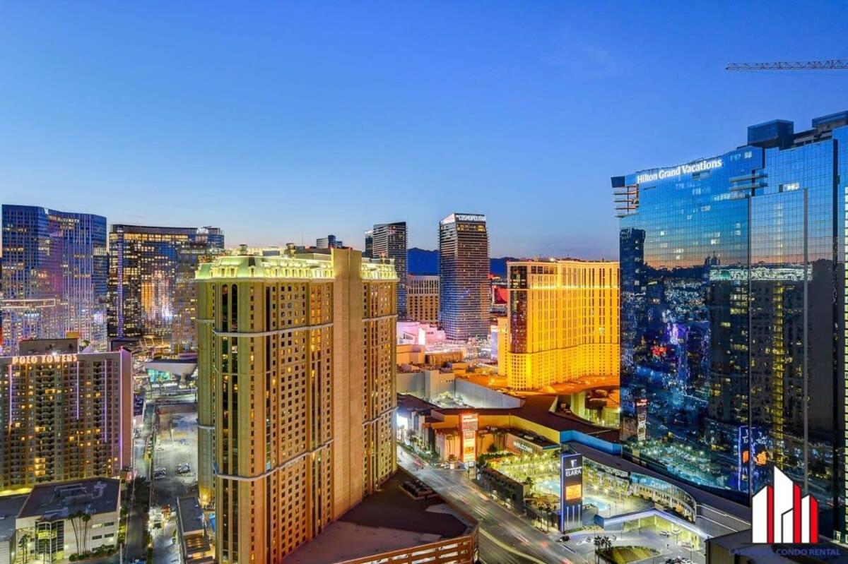 Mgm Signature-33-709 F1 Track & Strip View Balcony Las Vegas Extérieur photo