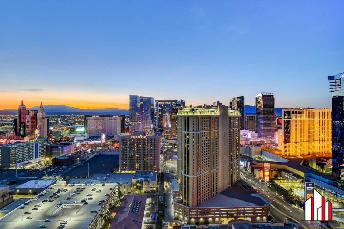 Mgm Signature-33-709 F1 Track & Strip View Balcony Las Vegas Extérieur photo