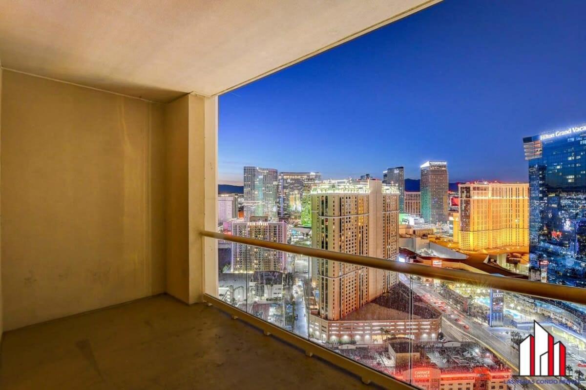 Mgm Signature-33-709 F1 Track & Strip View Balcony Las Vegas Extérieur photo