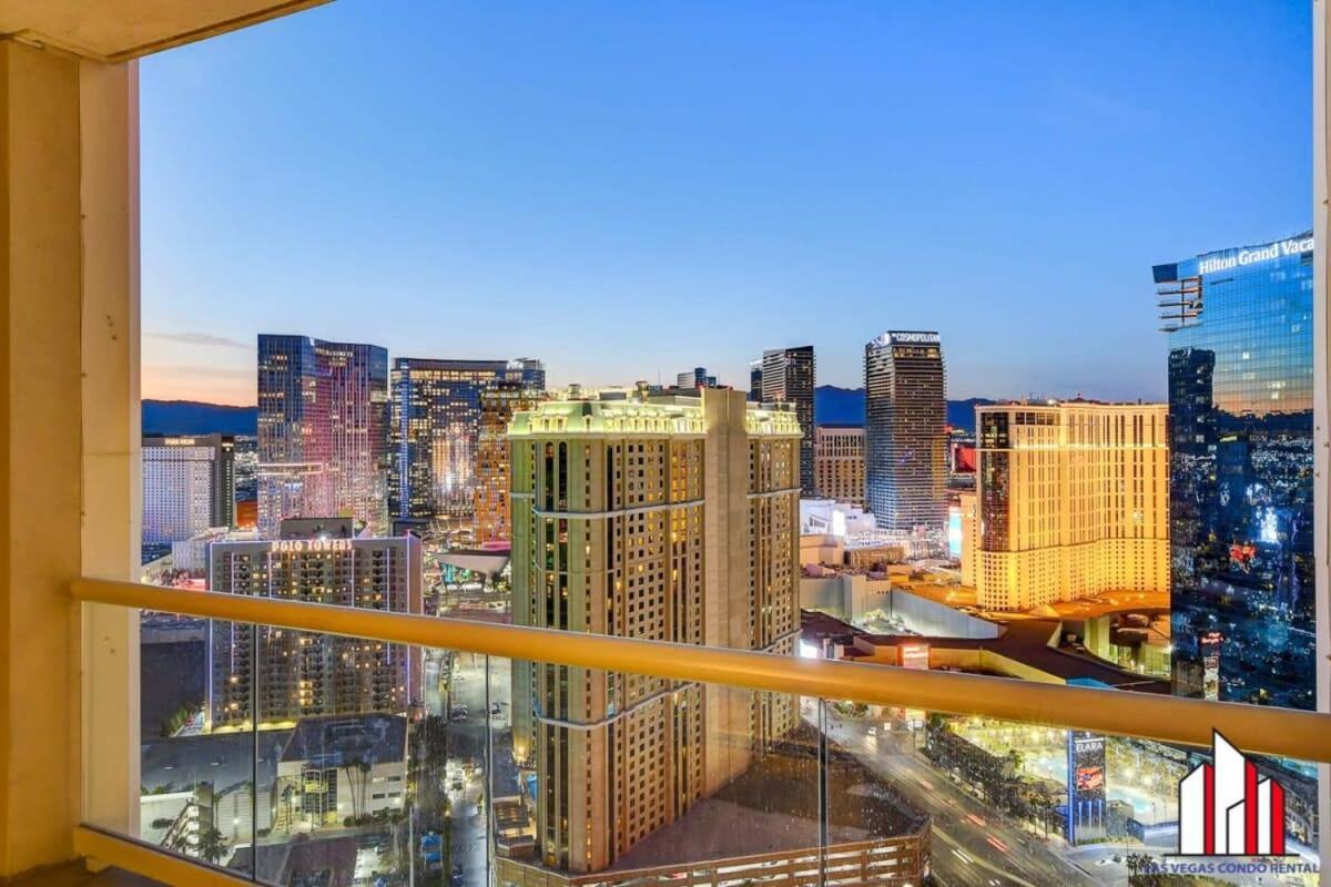 Mgm Signature-33-709 F1 Track & Strip View Balcony Las Vegas Extérieur photo