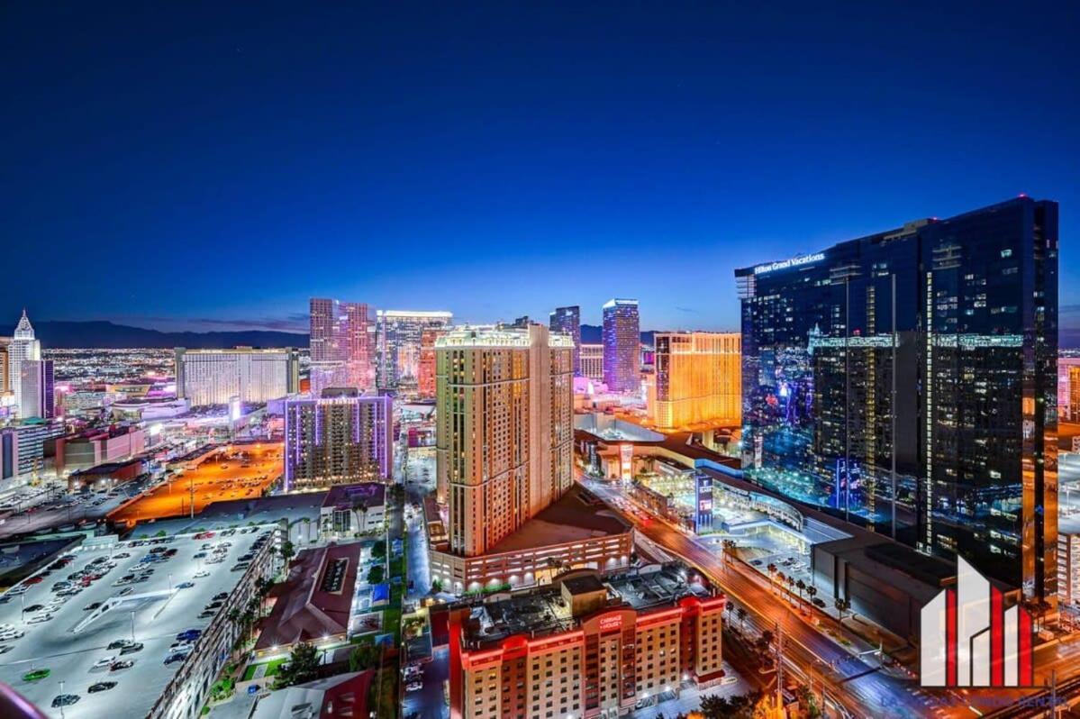 Mgm Signature-33-709 F1 Track & Strip View Balcony Las Vegas Extérieur photo